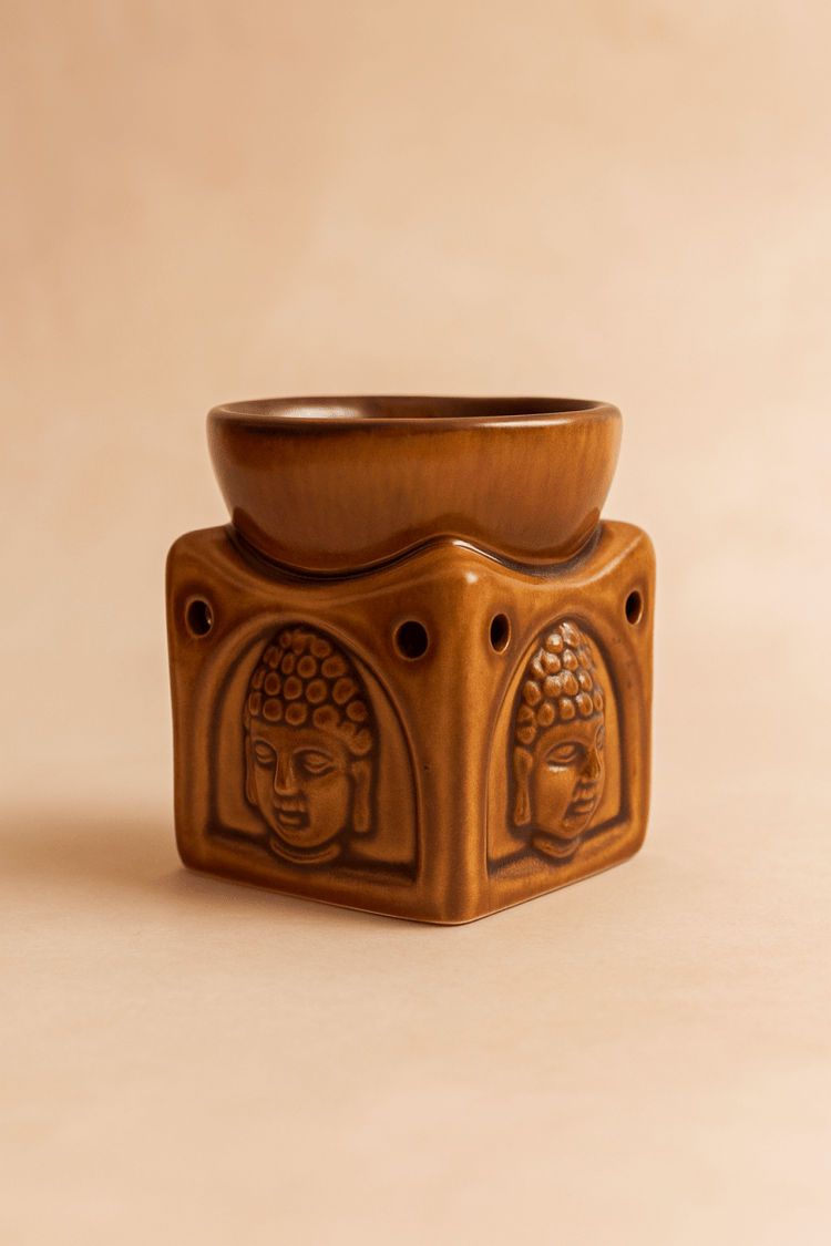 🧘 Quemador de Cera con Budas - VeCandles