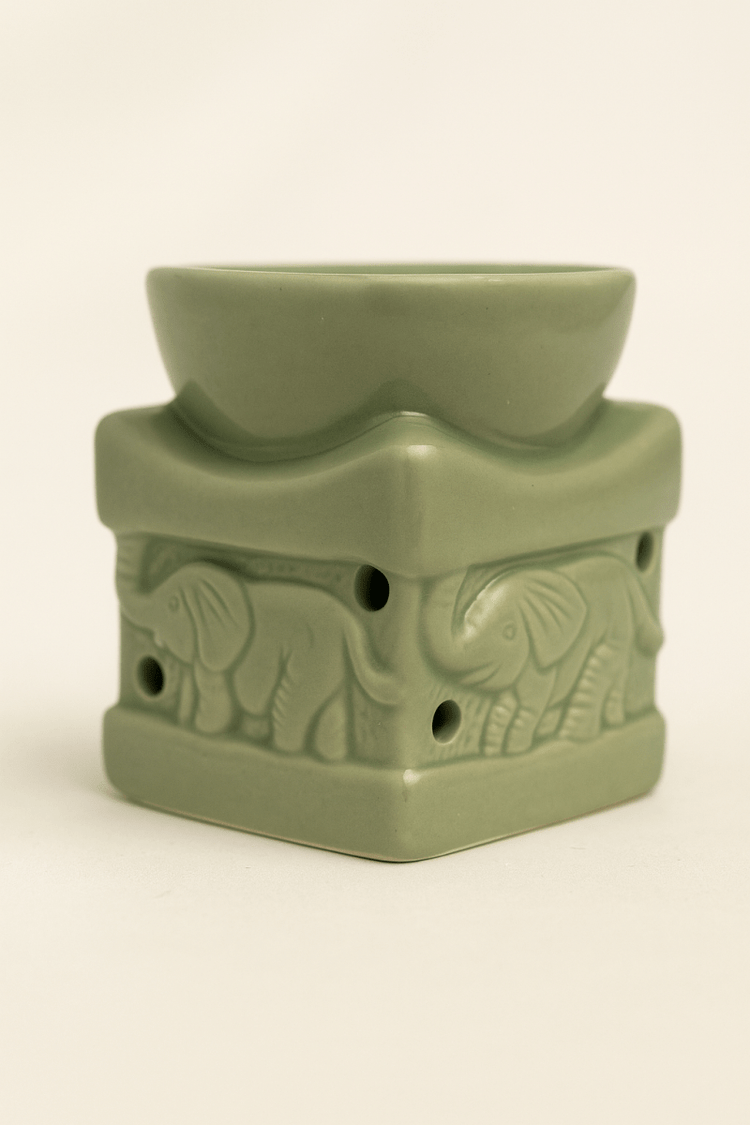 🐘 Quemador de Cera con Elefantes - VeCandles