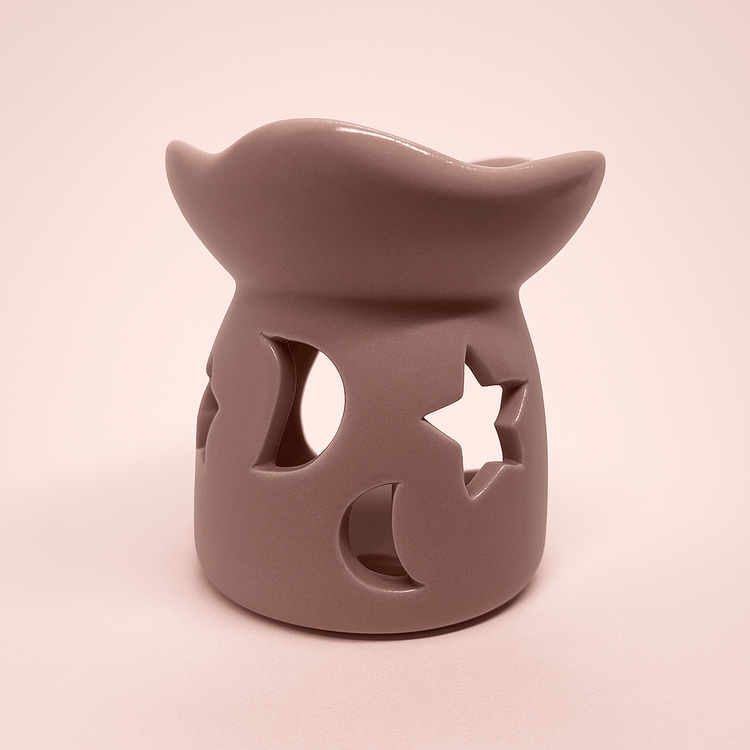 🌙✨ Quemador de Cera Estrellas y Luna - VeCandles