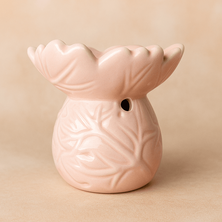 🍃 Quemador de Cera Hoja Esencial - VeCandles