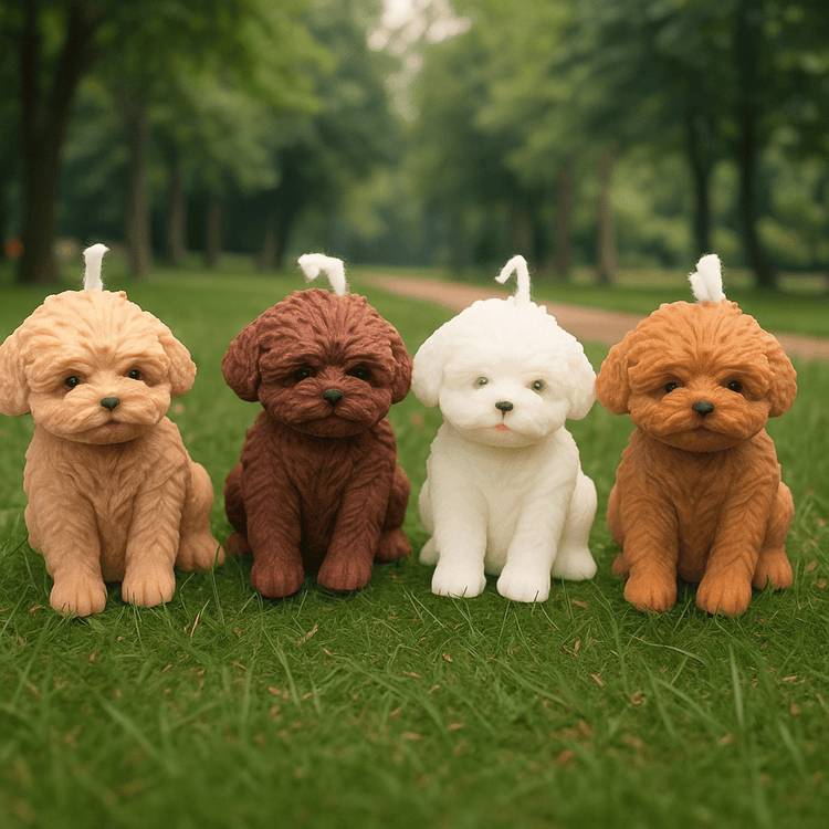 🐾 Vela en Forma de Perrito - VeCandles
