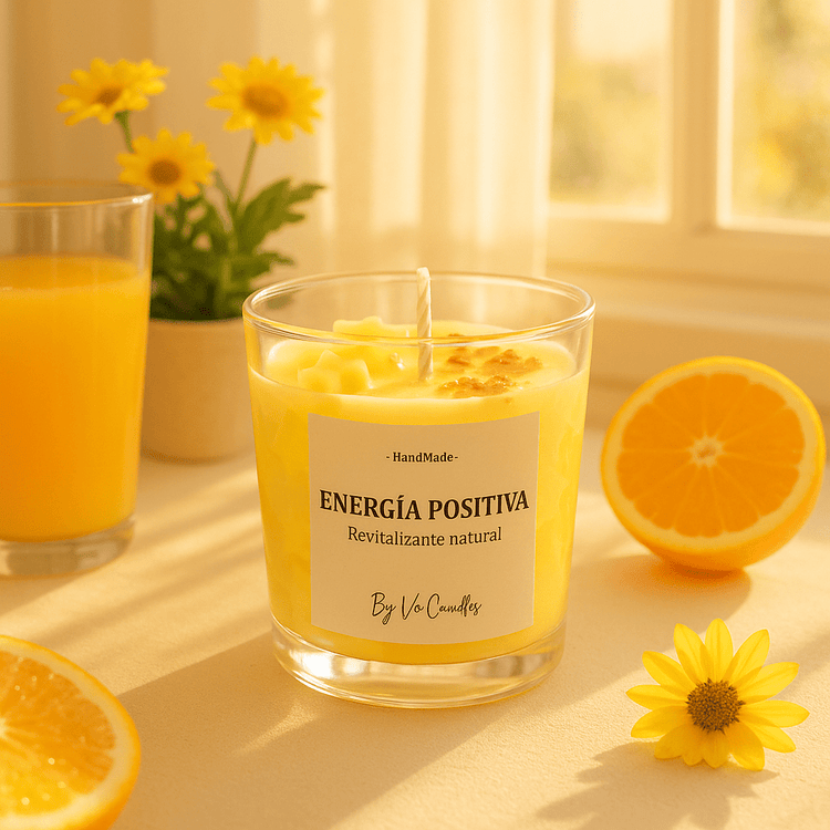 Vela Energía Positiva - Revitalizante natural - VeCandles