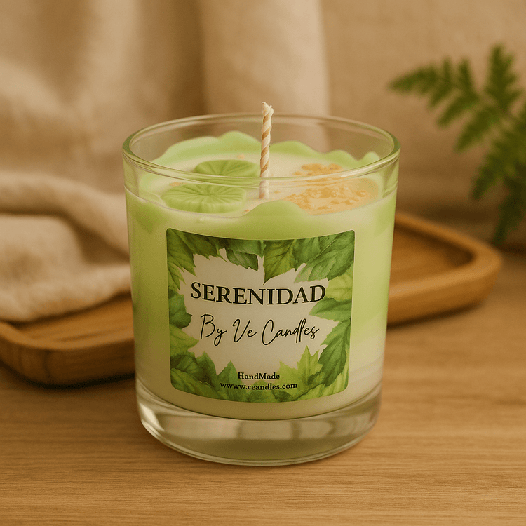 Vela Serenidad - Paz mental - VeCandles