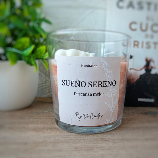Vela Sueño Sereno - Descansa mejor - VeCandles