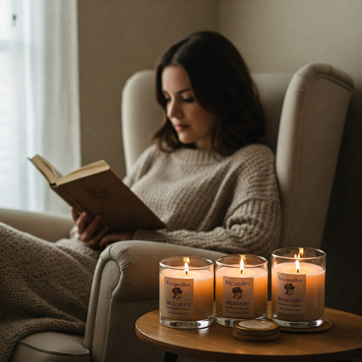 ¿Cómo crear tu espacio de lectura perfecto? - VeCandles