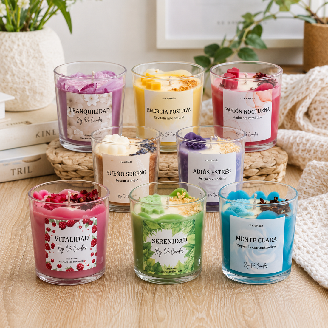 Velas de soja: beneficios frente a las tradicionales - VeCandles
