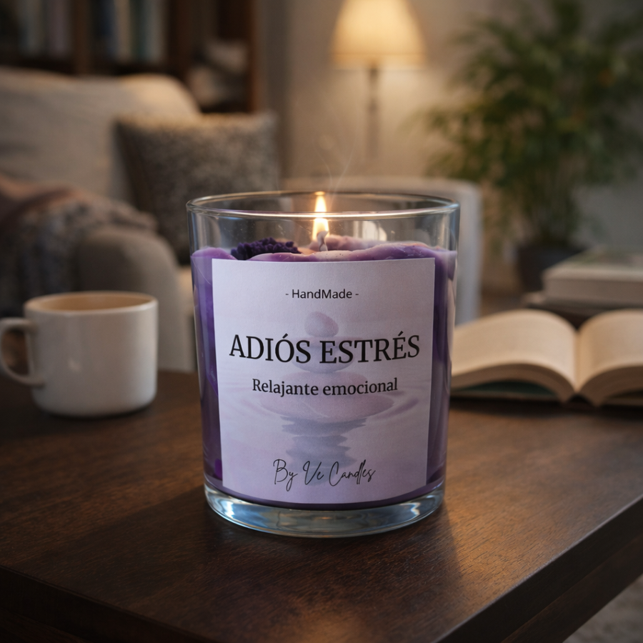 Vela Adiós Estrés – Relajación total