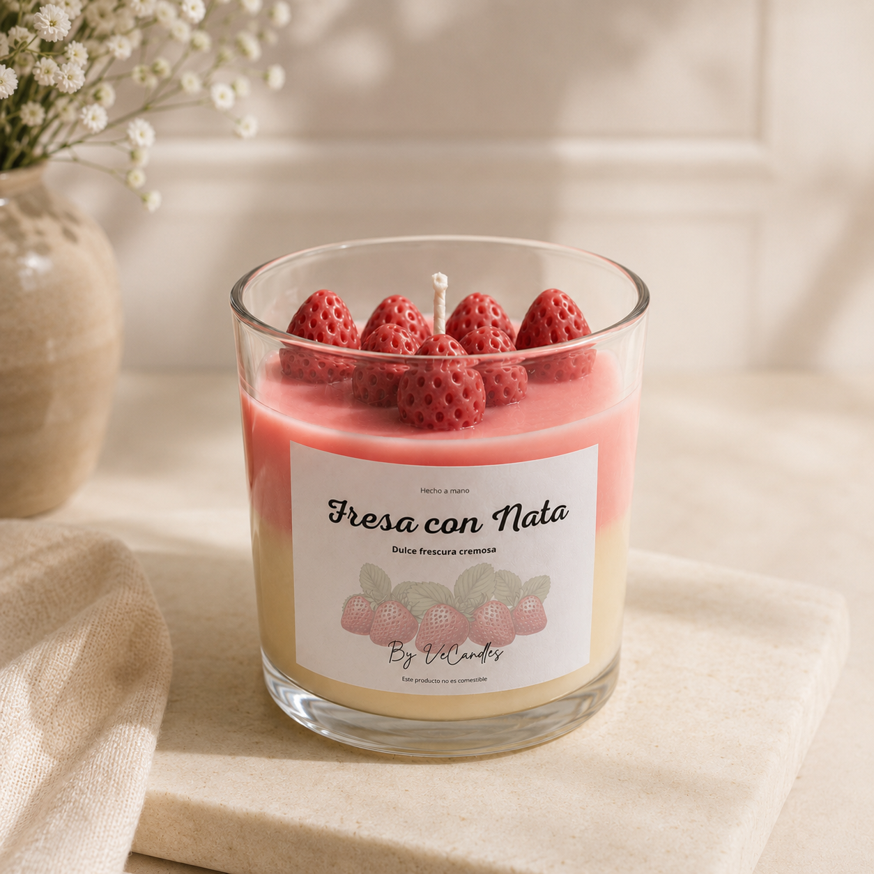 Fresas con Nata