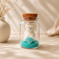 🧸 Vela de Bautizo con Osito