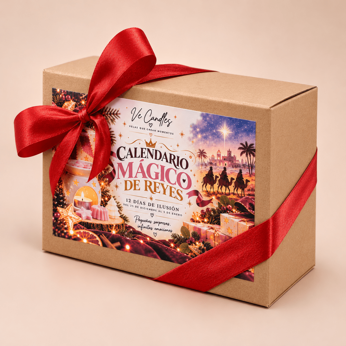 Calendario Mágico de Reyes · 12 sorpresas aromáticas - VeCandles