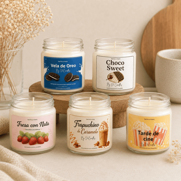 Discovery Kit - Velas Gourmet - VeCandles