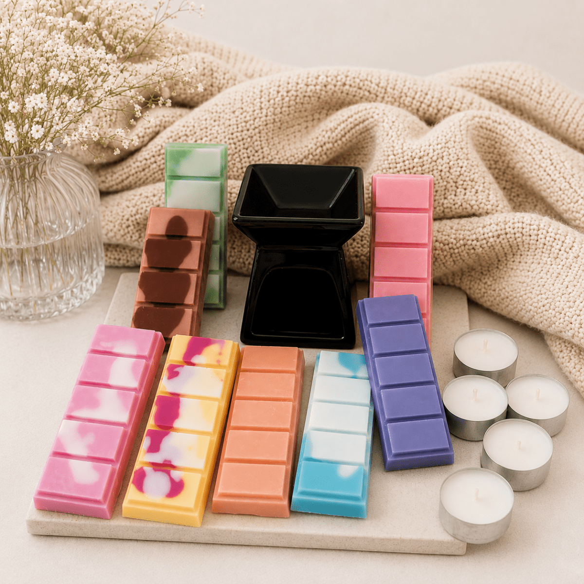 Discovery Kit - Wax Melts + Quemador - VeCandles