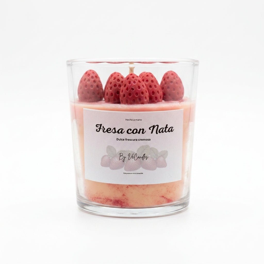 Fresas con Nata - VeCandles