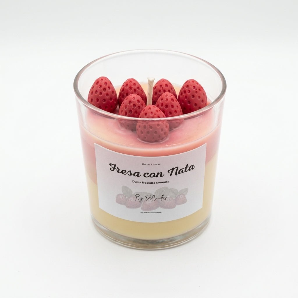 Fresas con Nata - VeCandles