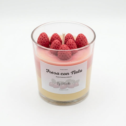Fresas con Nata - VeCandles