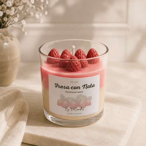 Fresas con Nata - VeCandles