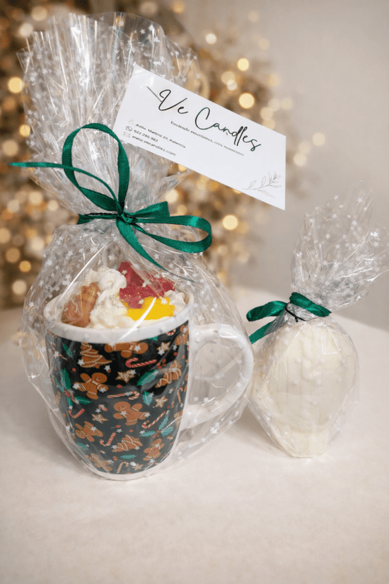 Pack “Abrazo de Invierno” – Taza Vela & Vela Guante - VeCandles