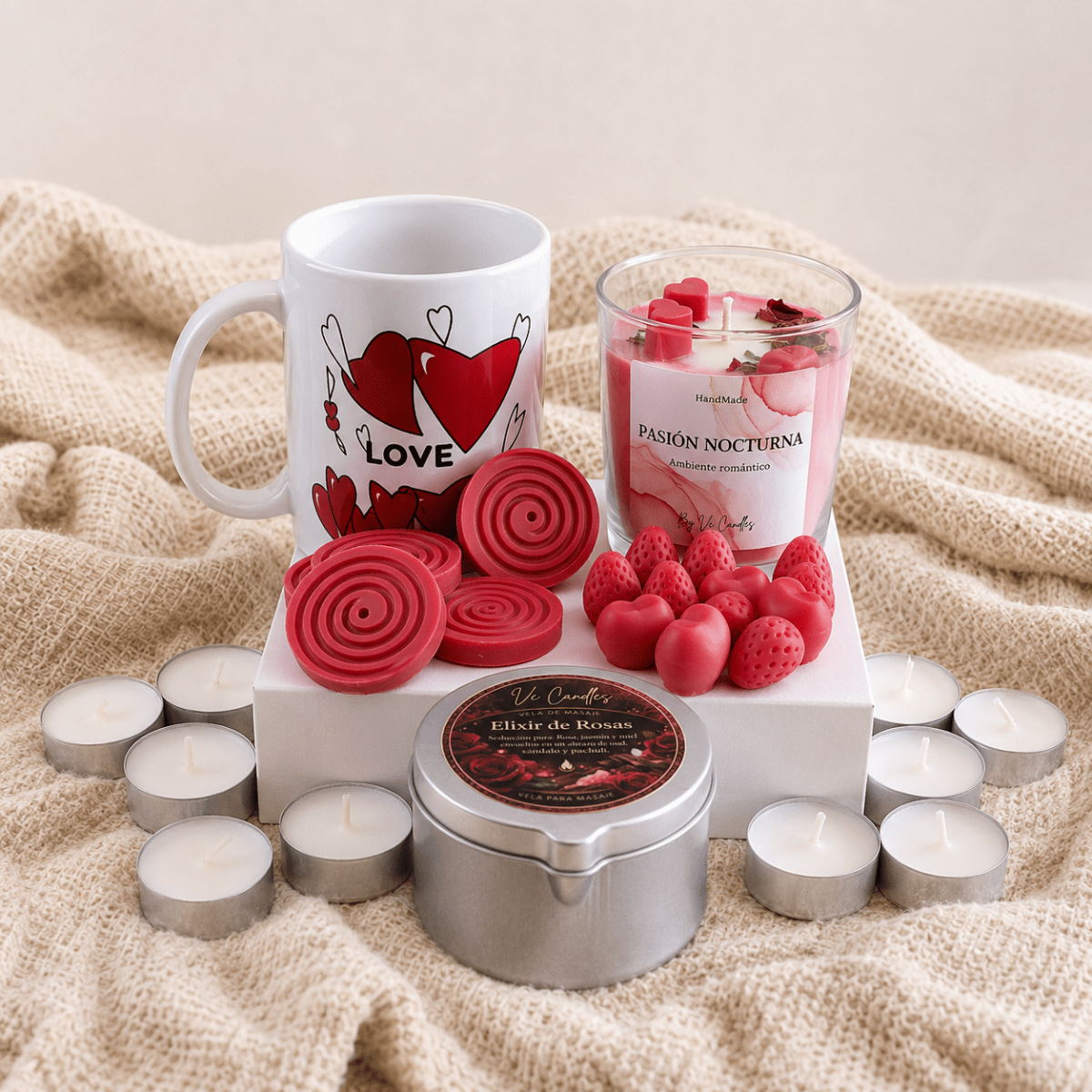 Pack Romántico - Crea el Ambiente - VeCandles