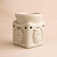 🦉 Quemador de Cera con Búhos - VeCandles