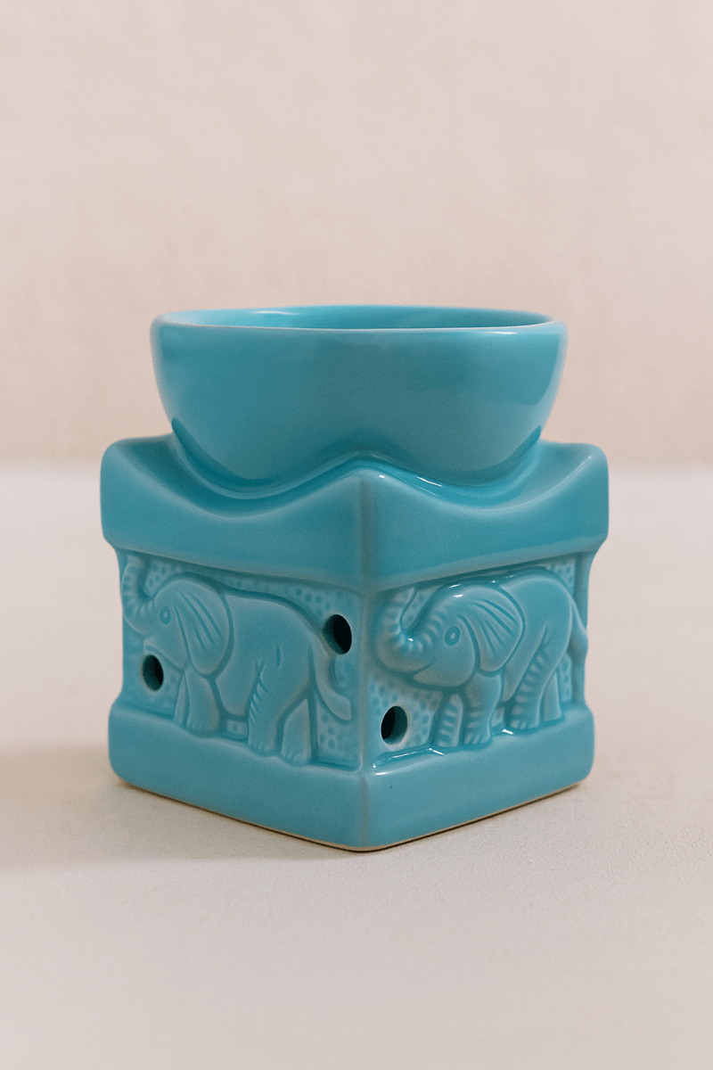 🐘 Quemador de Cera con Elefantes - VeCandles