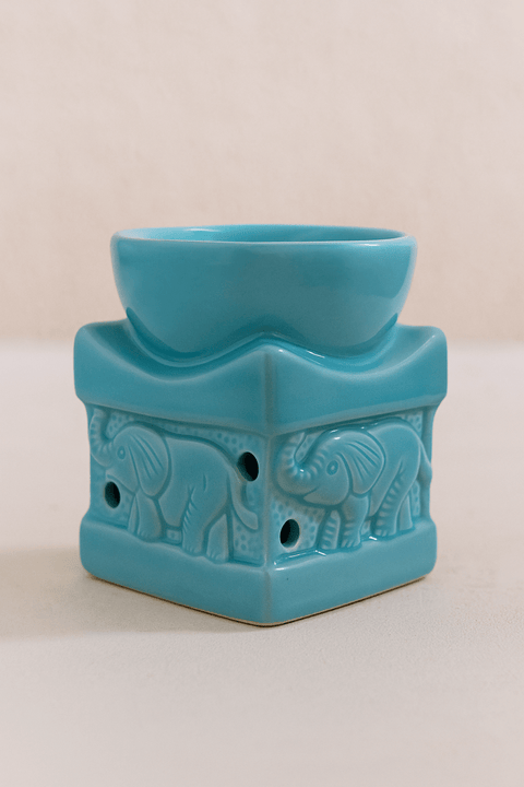 🐘 Quemador de Cera con Elefantes - VeCandles