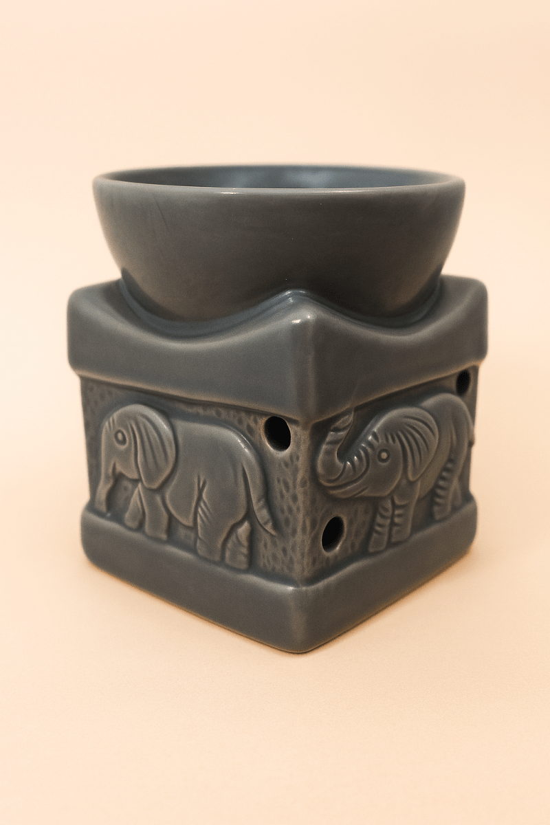 🐘 Quemador de Cera con Elefantes - VeCandles