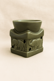 🐘 Quemador de Cera con Elefantes - VeCandles