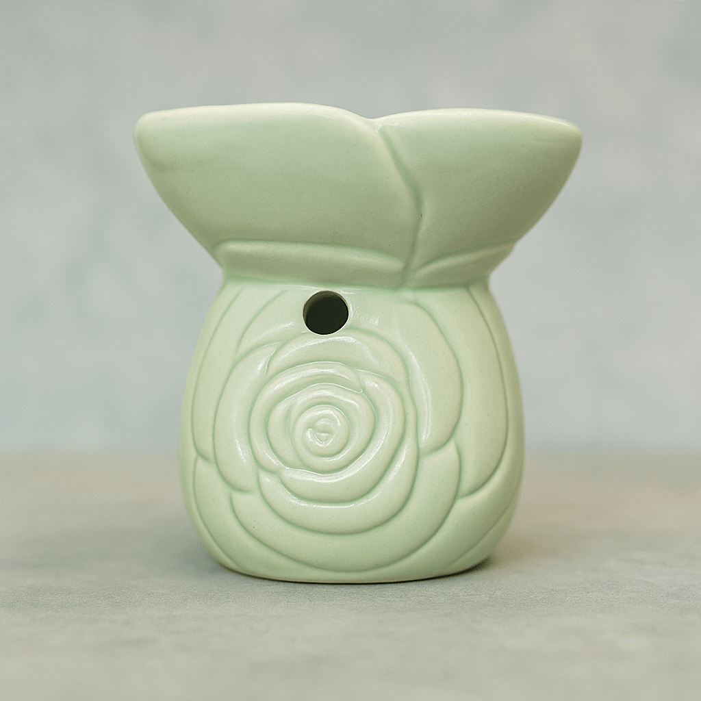 🌸 Quemador de Cera Flor Serena - VeCandles