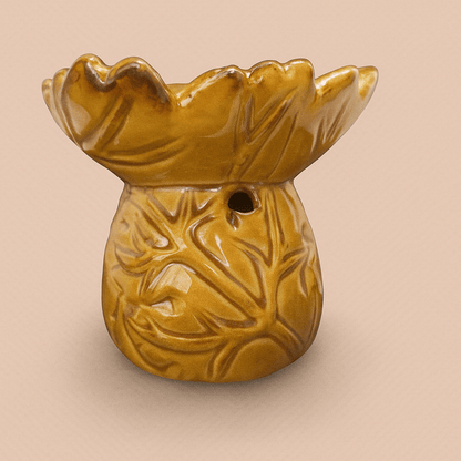 🍃 Quemador de Cera Hoja Esencial - VeCandles
