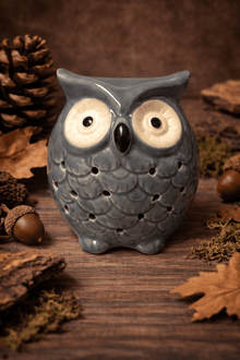 🦉 Quemador de Esencias Búho Cerámico - VeCandles
