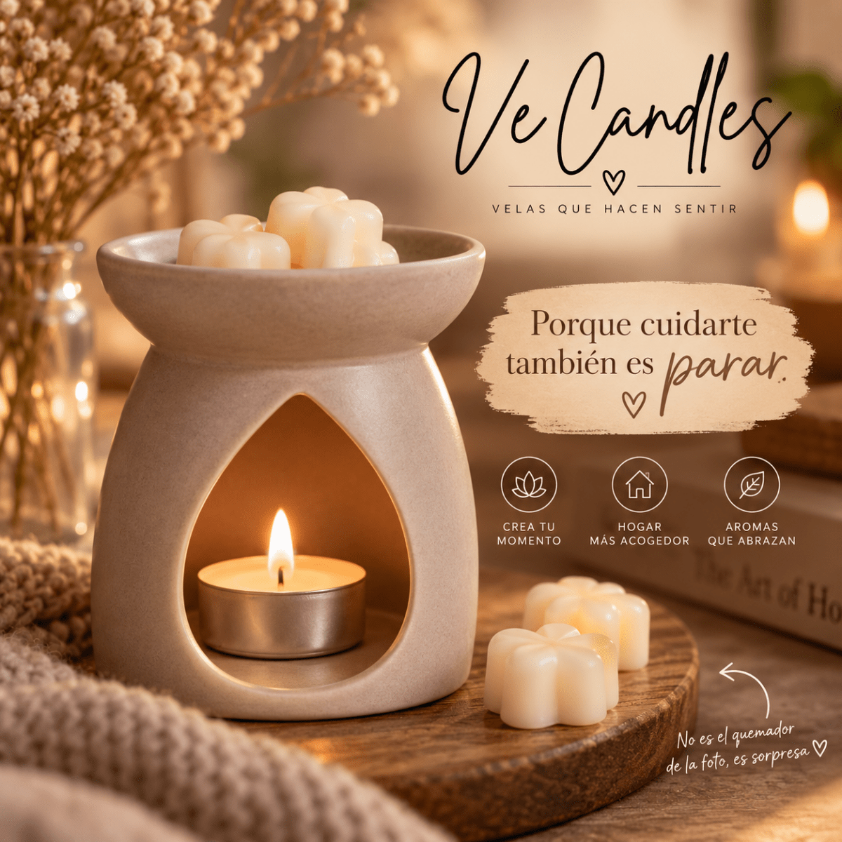 Quemador Exclusivo VeCandles - VeCandles