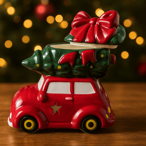 🚗 Quemador Navideño “Coche Festivo” - VeCandles