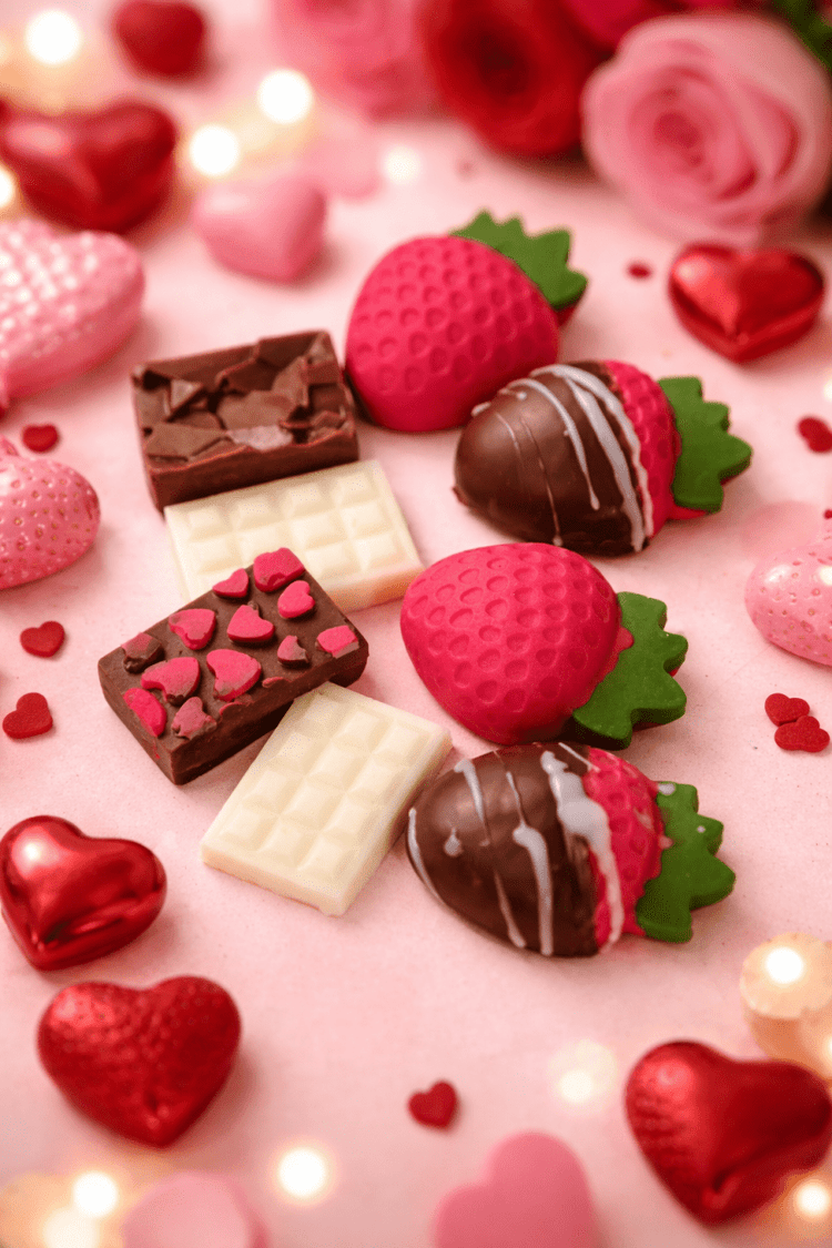 Sweet Love · 100 gr Wax Melts Chocolate & Frutos Rojos | VeCandles - VeCandles