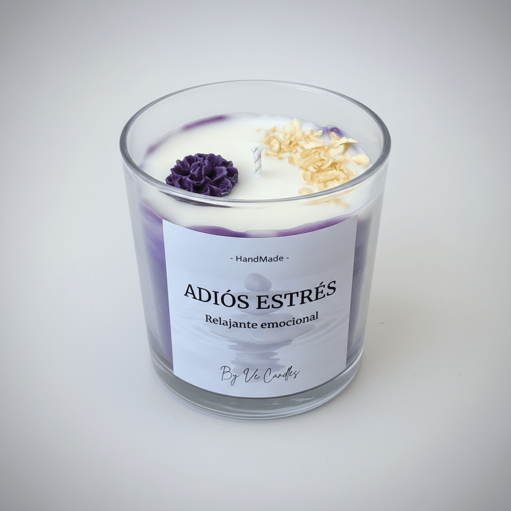 Vela Adiós Estrés - VeCandles