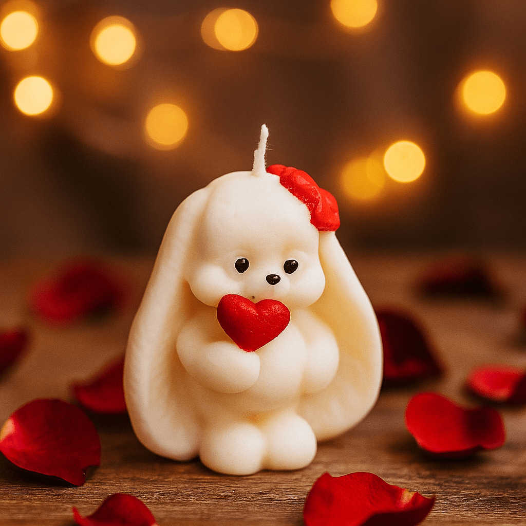 🐰 Vela en Forma de Conejito - VeCandles