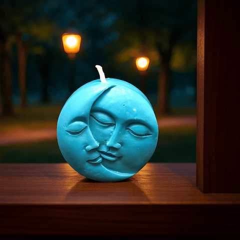 🌙✨ Vela en Forma de Luna - VeCandles