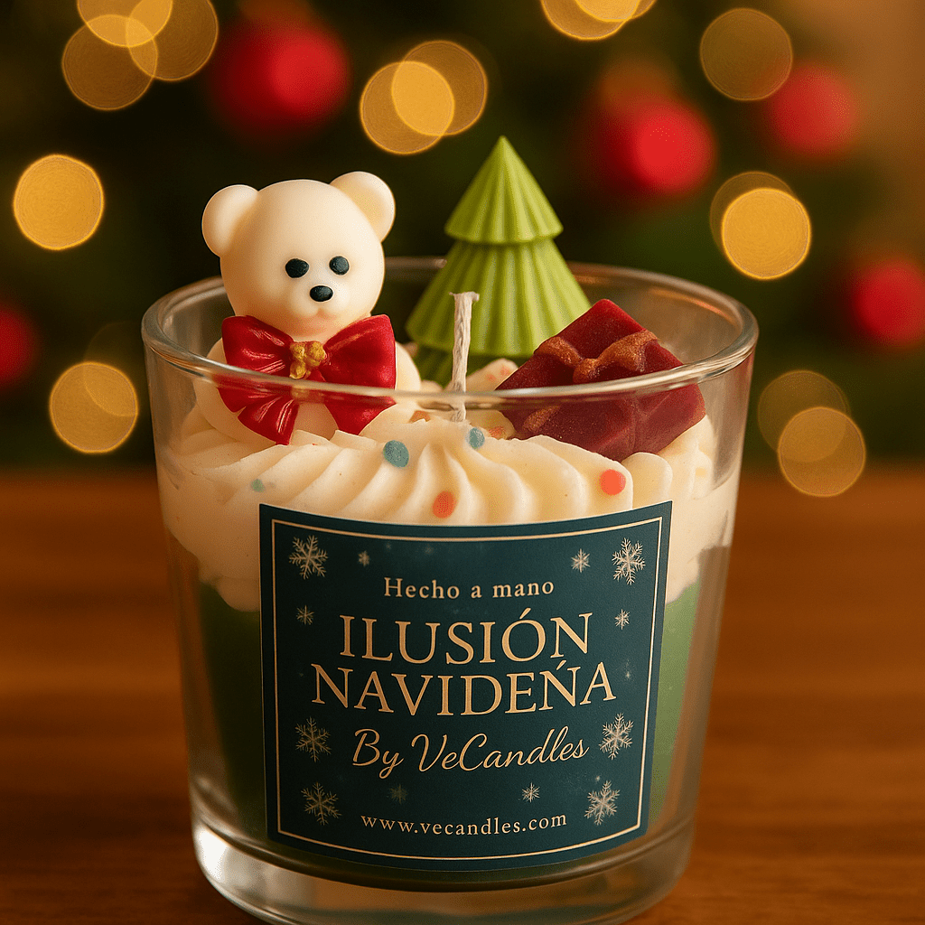 ✨ Vela Ilusión Navideña - VeCandles