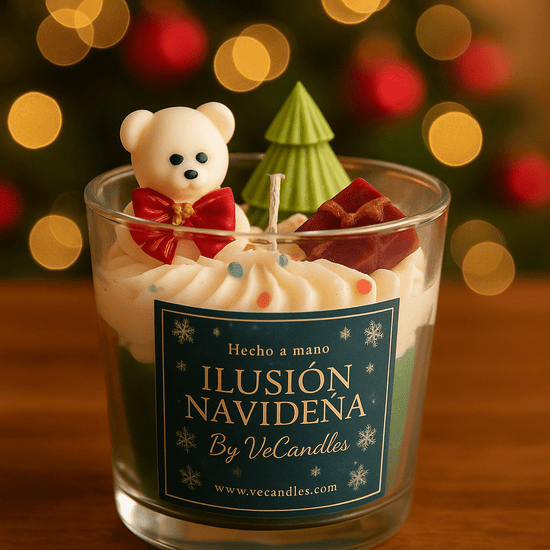 ✨ Vela Ilusión Navideña - VeCandles