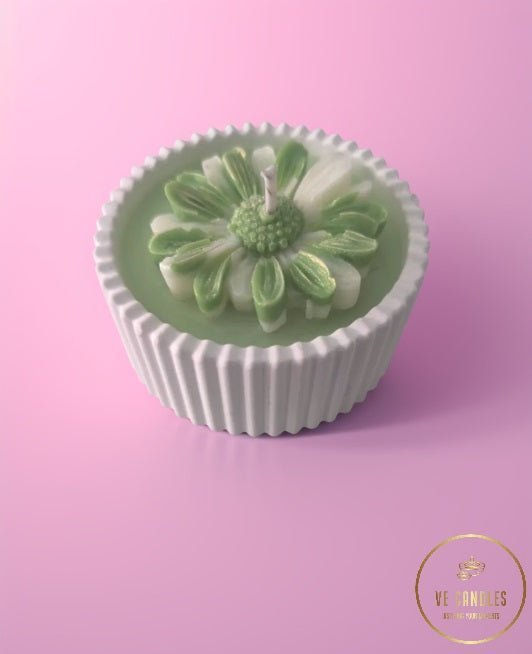 Vela Margarita en Vaso – Regalo de Boda Artesanal y Ecológico - VeCandles
