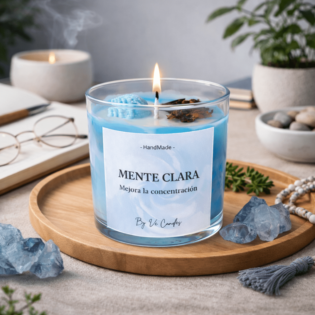 Vela Mente Clara - Mejora la concentración - VeCandles