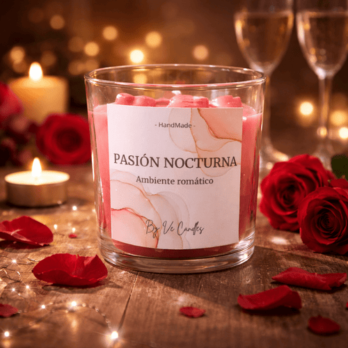 Vela Pasión Nocturna - Ambiente romántico - VeCandles