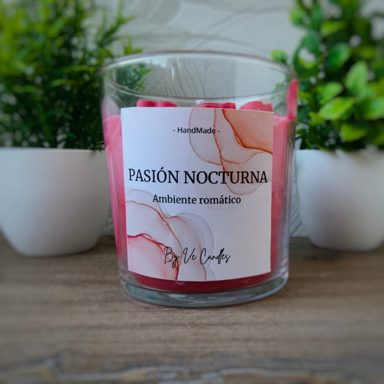 Vela Pasión Nocturna - Ambiente romántico - VeCandles