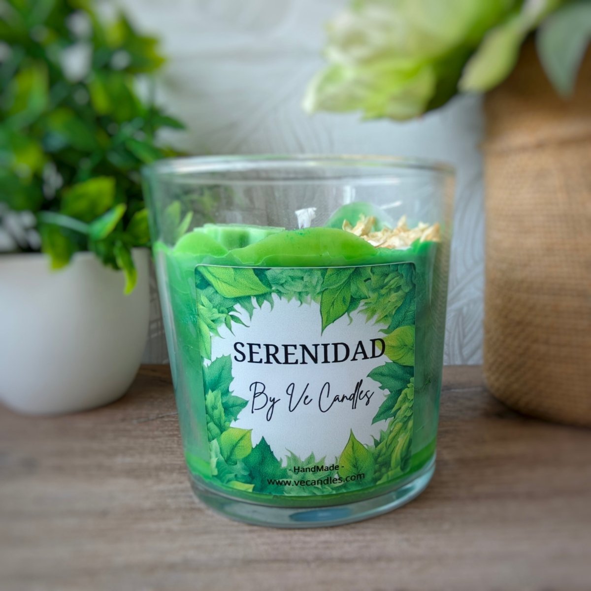 Vela Serenidad - Paz mental - VeCandles