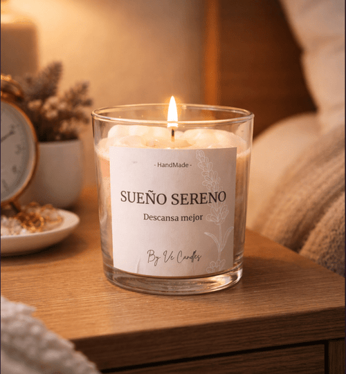 Vela Sueño Sereno - Descansa mejor - VeCandles